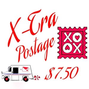 Please add for over 5lbs. POSTAGE